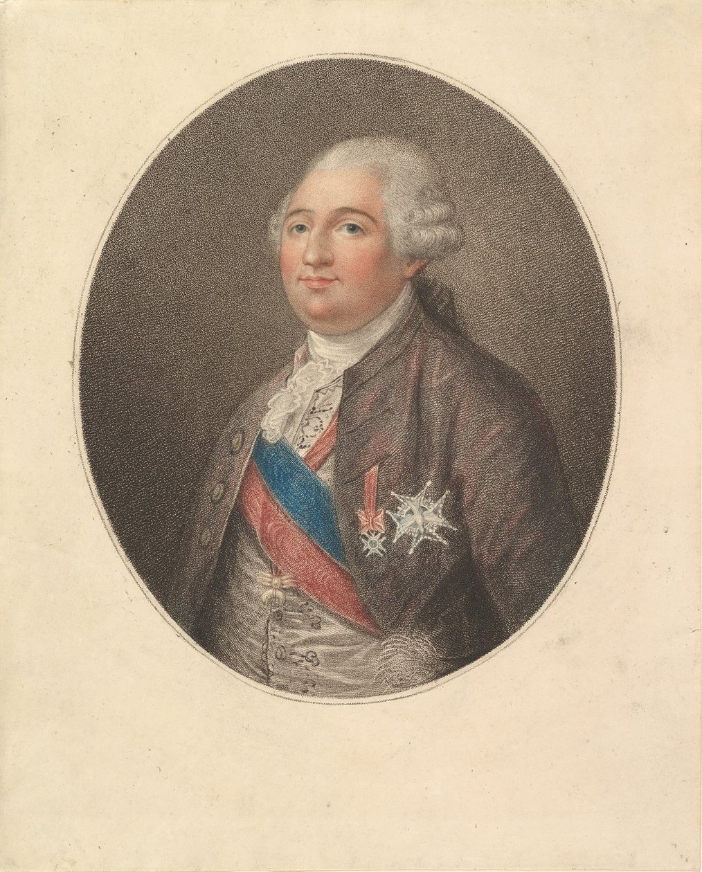 Portrait de Louis XVI, fin XVIIIe siècle - Unbekannt