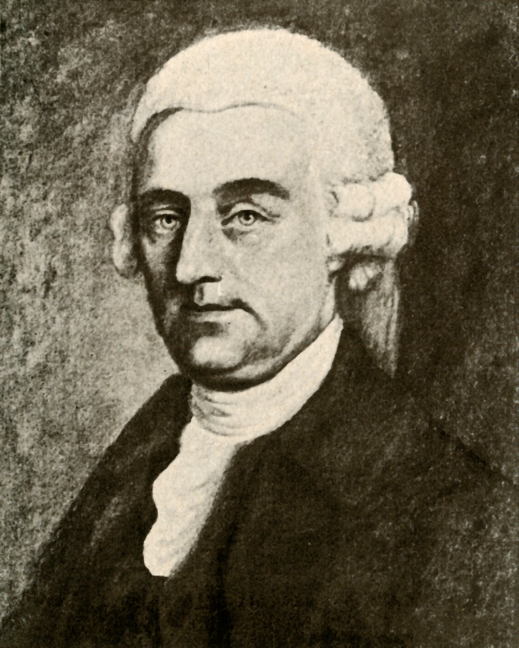 Portrait de Nathaniel Appleton de Boston, en perruque blanche avec boucles, vers 1740, 1937 - Unbekannt