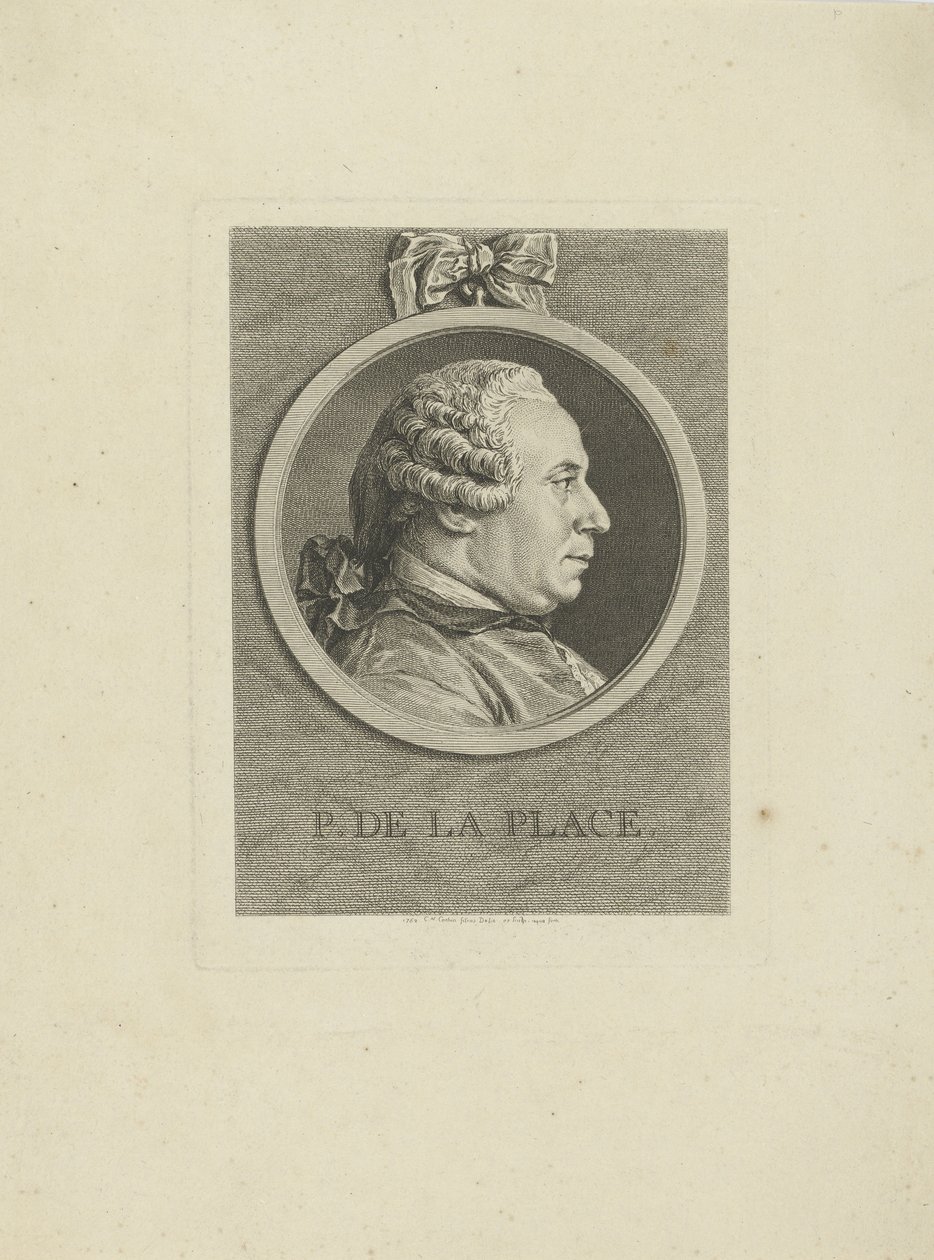 Portrait de Pierre-Antoine de La Place - Unbekannt