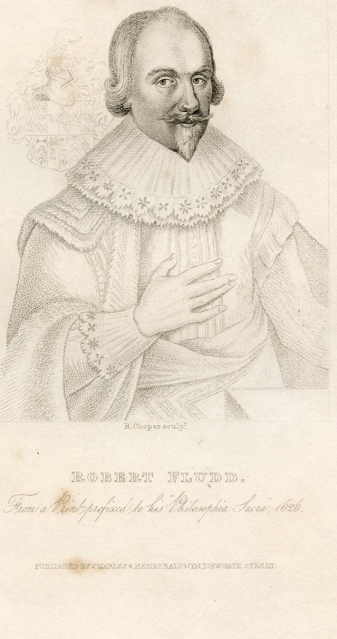 Portrait de Robert Fludd - Unbekannt