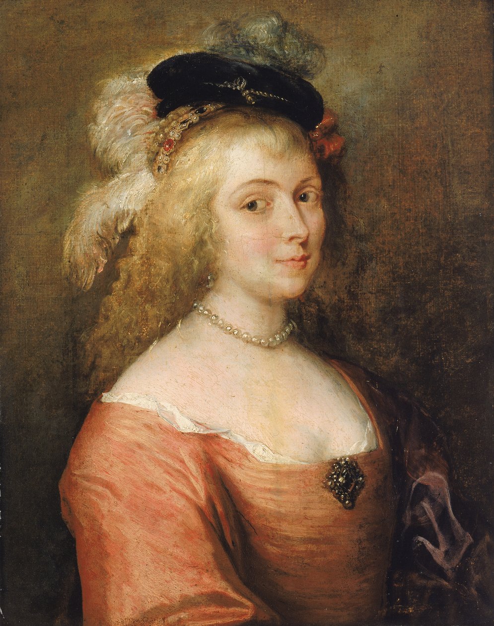 Portrait de la femme de Rubens - Unbekannt