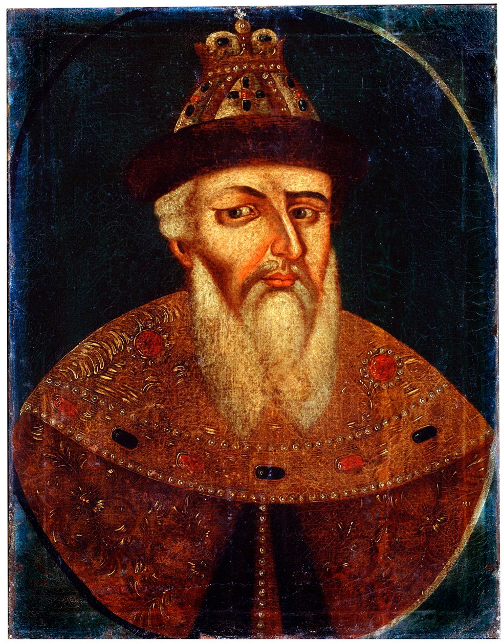 Portrait du tsar Ivan IV le Terrible, début du XVIIIe siècle - Unbekannt