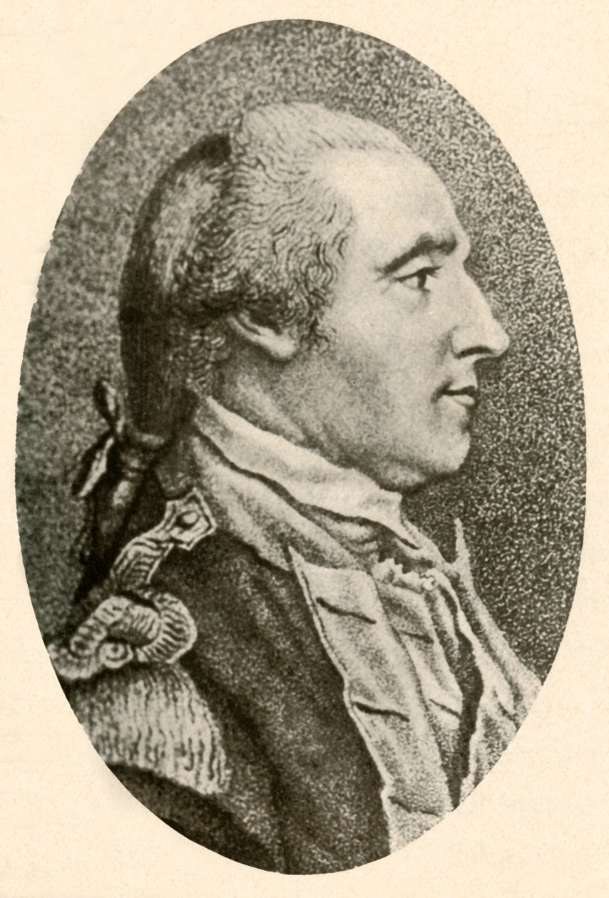 Portrait de Washington, dessiné d