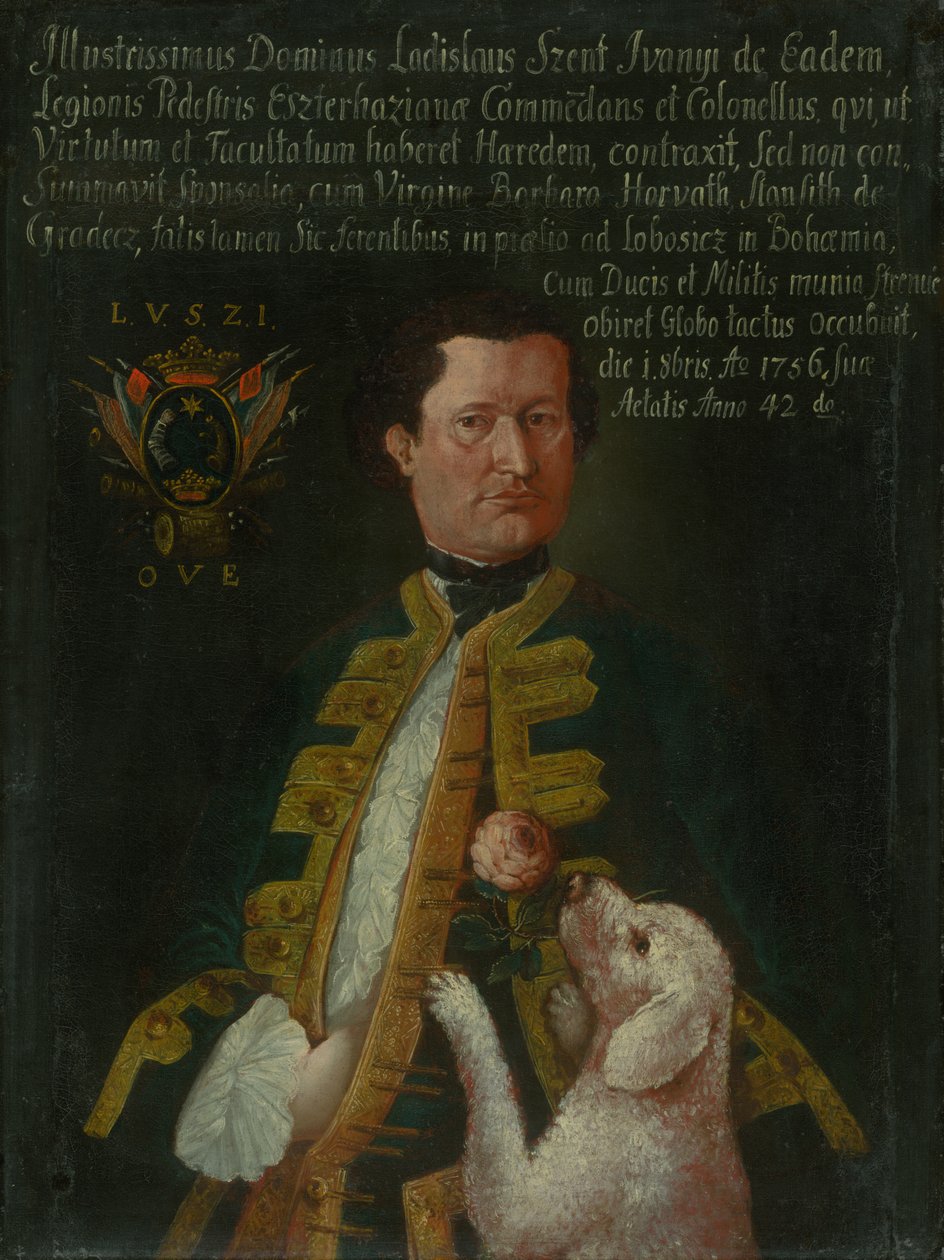 Portrait de Ladislav Szent Iványi de Svätý Ján - Unbekannt