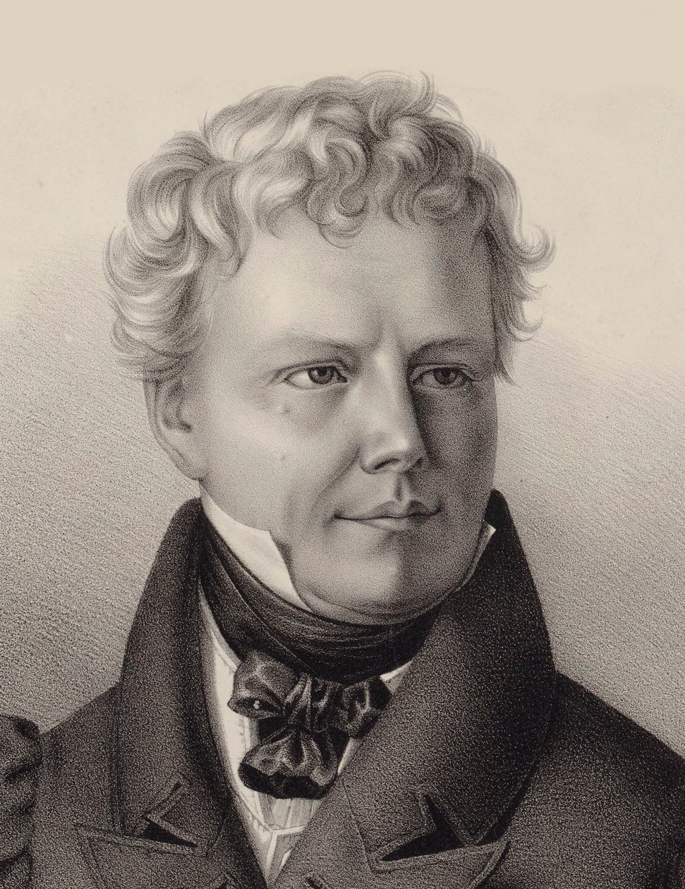 Portrait du compositeur Xaver Schnyder von Wartensee 1786-1868 - Unbekannt