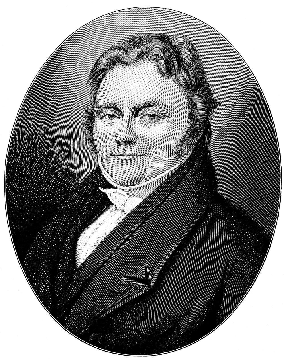 Portrait du chimiste Jöns Jakob Berzelius 1779-1848, années 1830 - Unbekannt