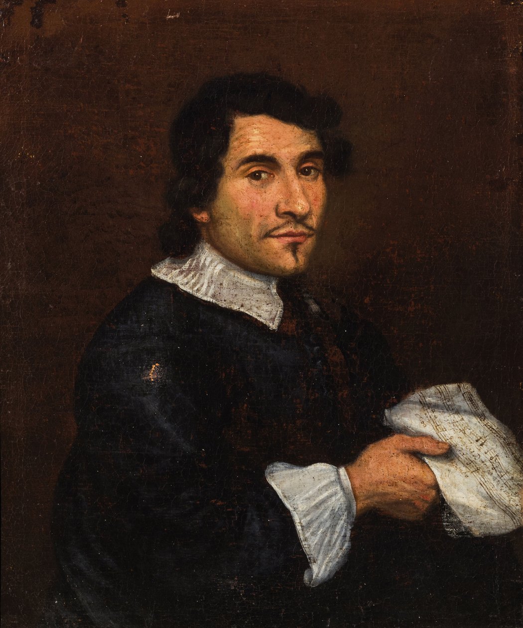 Portrait du compositeur Girolamo Frescobaldi 1583-1643 - Unbekannt