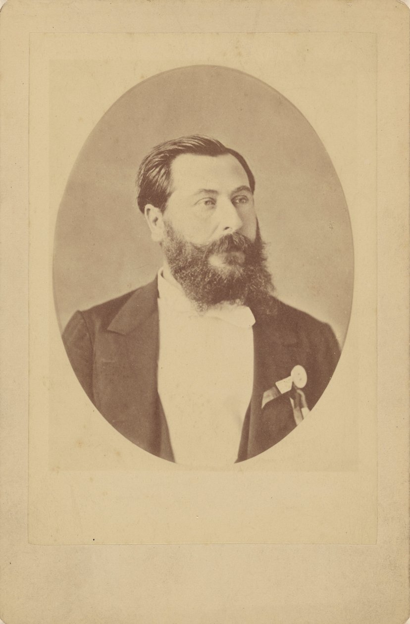 Portrait du compositeur Léo Delibes, vers 1885 - Unbekannt