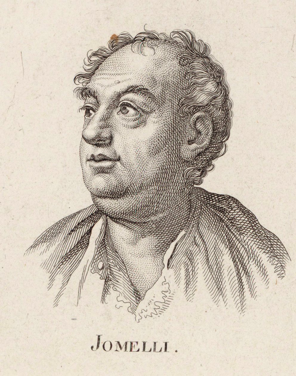 Portrait du compositeur Niccolò Jommelli 1714-1774 - Unbekannt