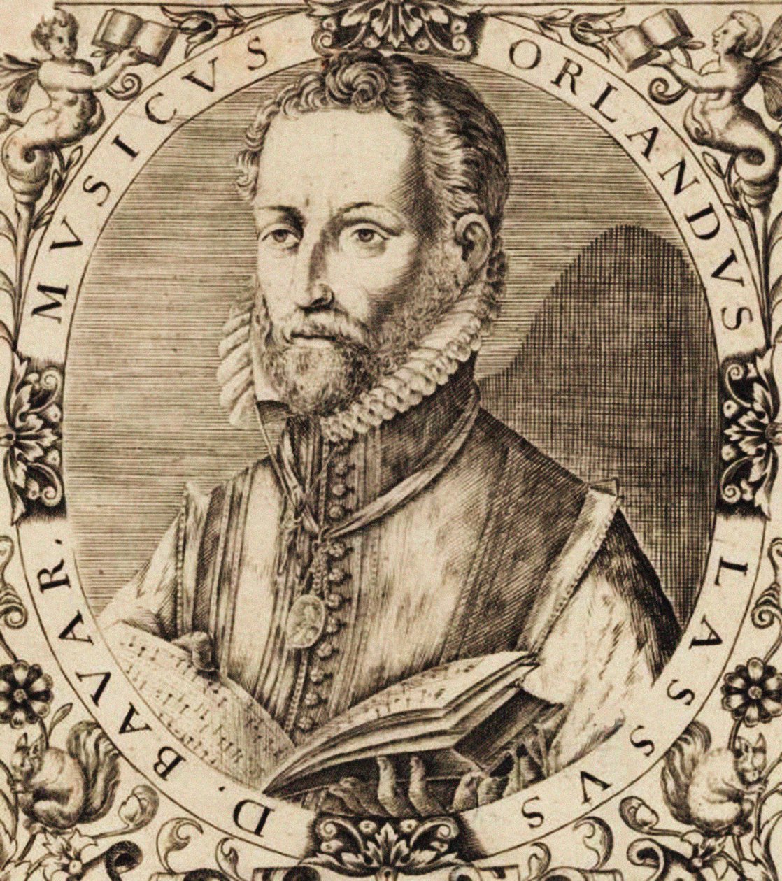 Portrait du compositeur Roland de Lassus 1532-1594 - Unbekannt