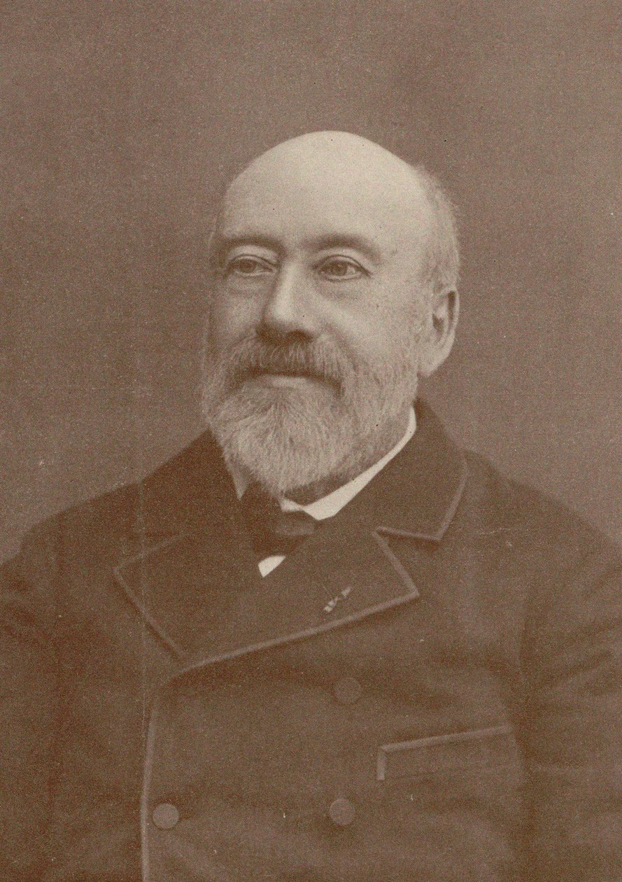 Portrait du compositeur et chansonnier Gustave Nadaud 1820-1893, 1880 - Unbekannt