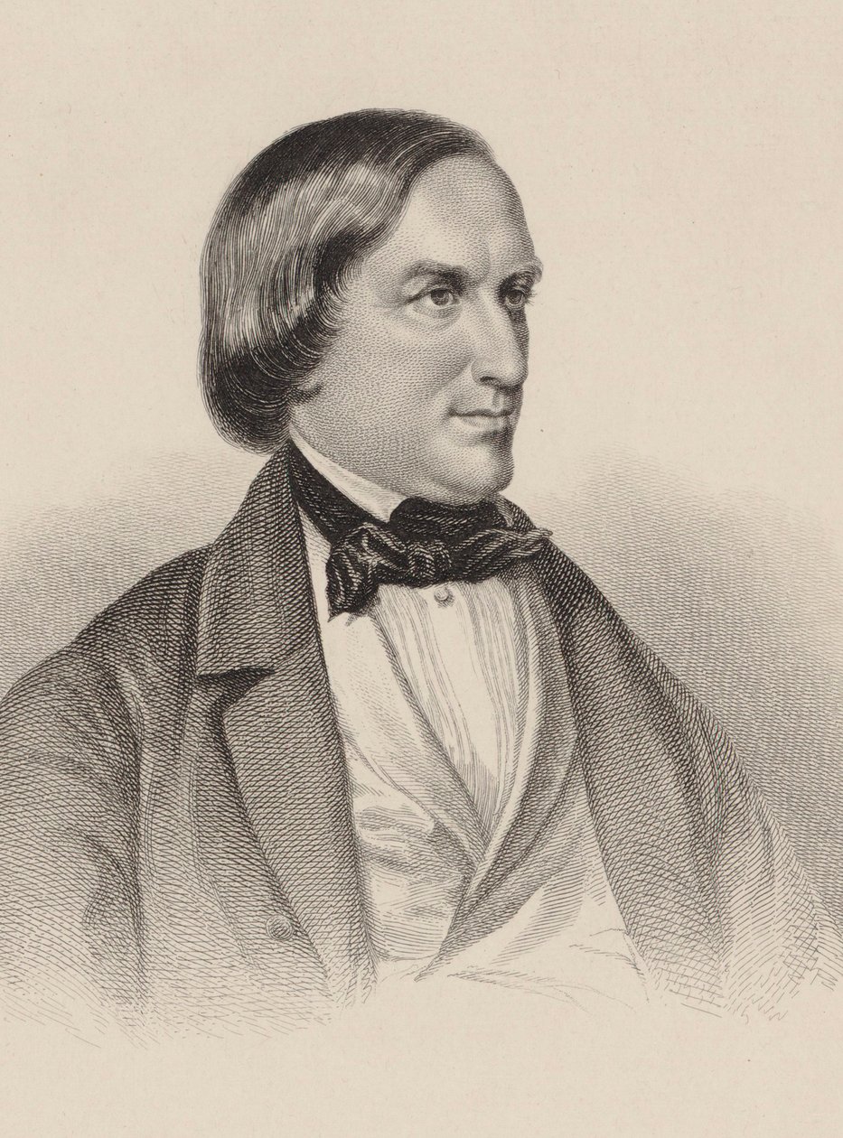 Portrait du pianiste et compositeur Karl August Krebs 1804-1880 - Unbekannt