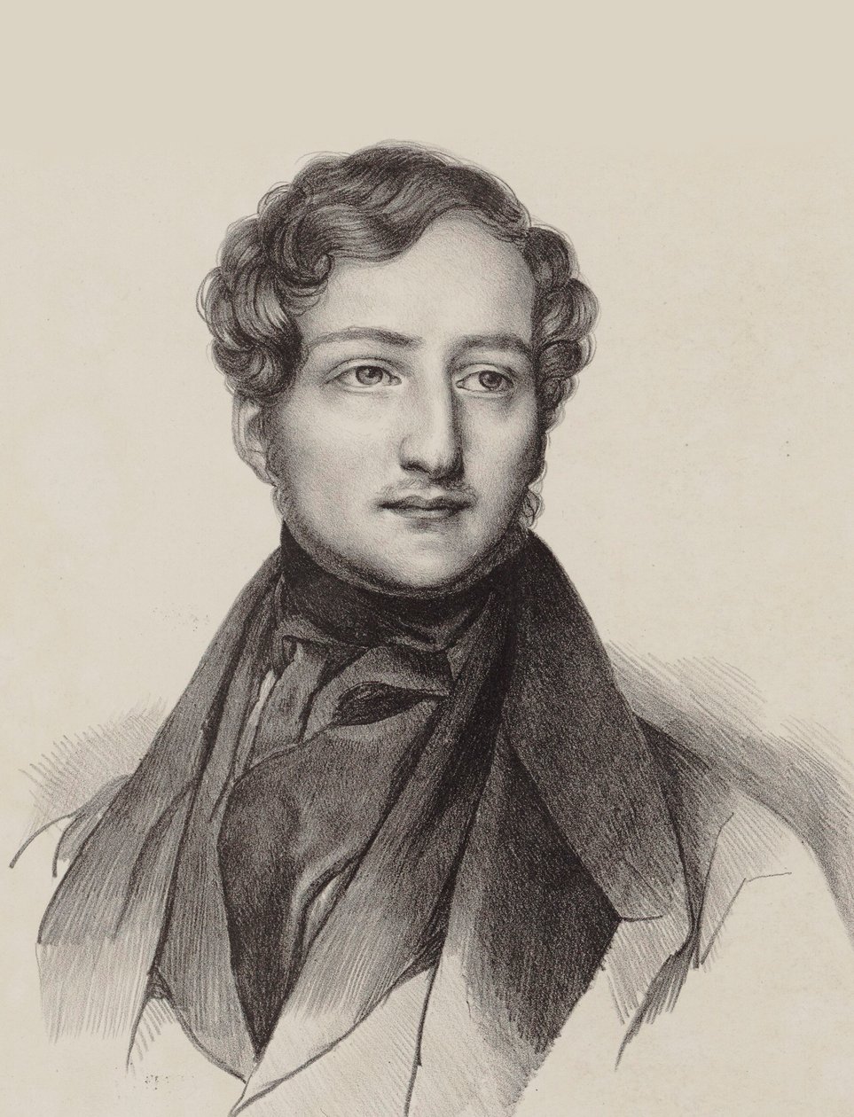 Portrait du pianiste et compositeur Sigismund Thalberg 1812-1871 - Unbekannt