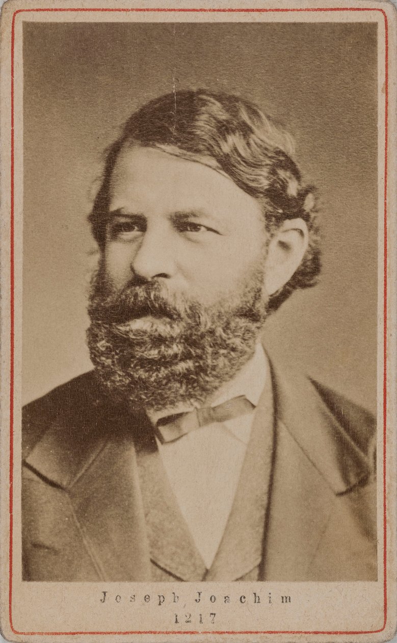 Portrait du violoniste et compositeur Joseph Joachim 1831-1907 - Unbekannt