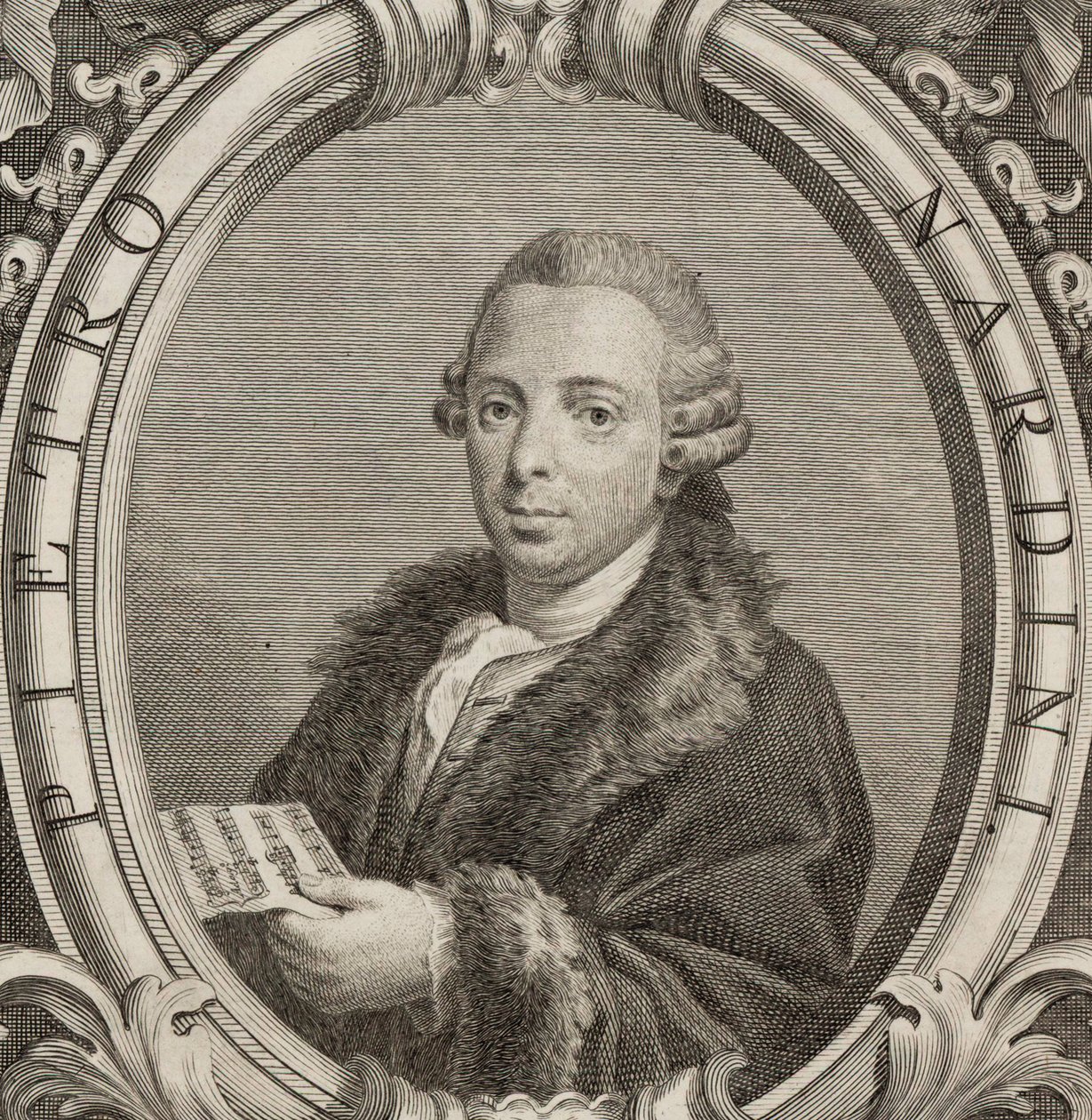 Portrait du violoniste et compositeur Pietro Nardini 1722-1793, 1782 - Unbekannt