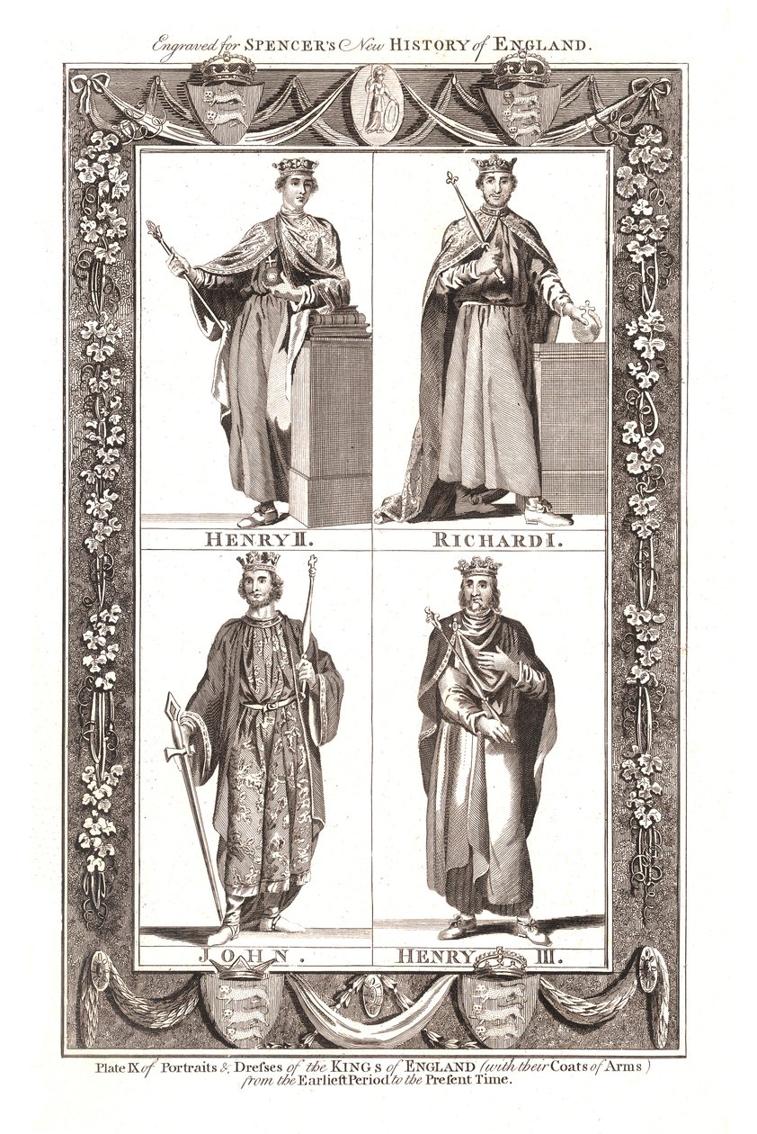 Portraits et robes des rois d