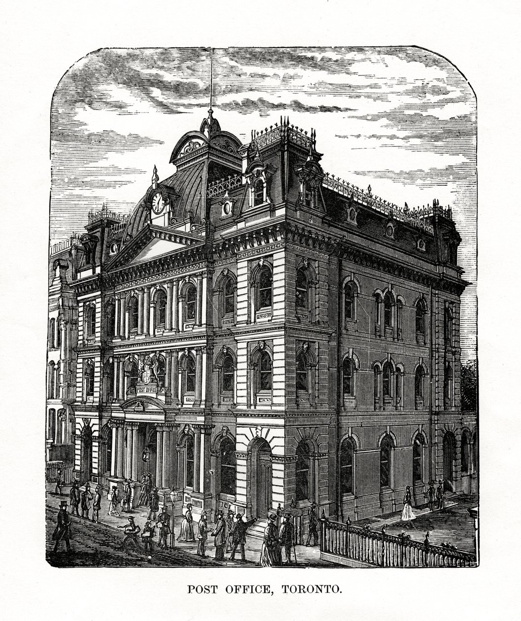Bureau de poste, Toronto, Ontario, Canada, 19ème siècle - Unbekannt