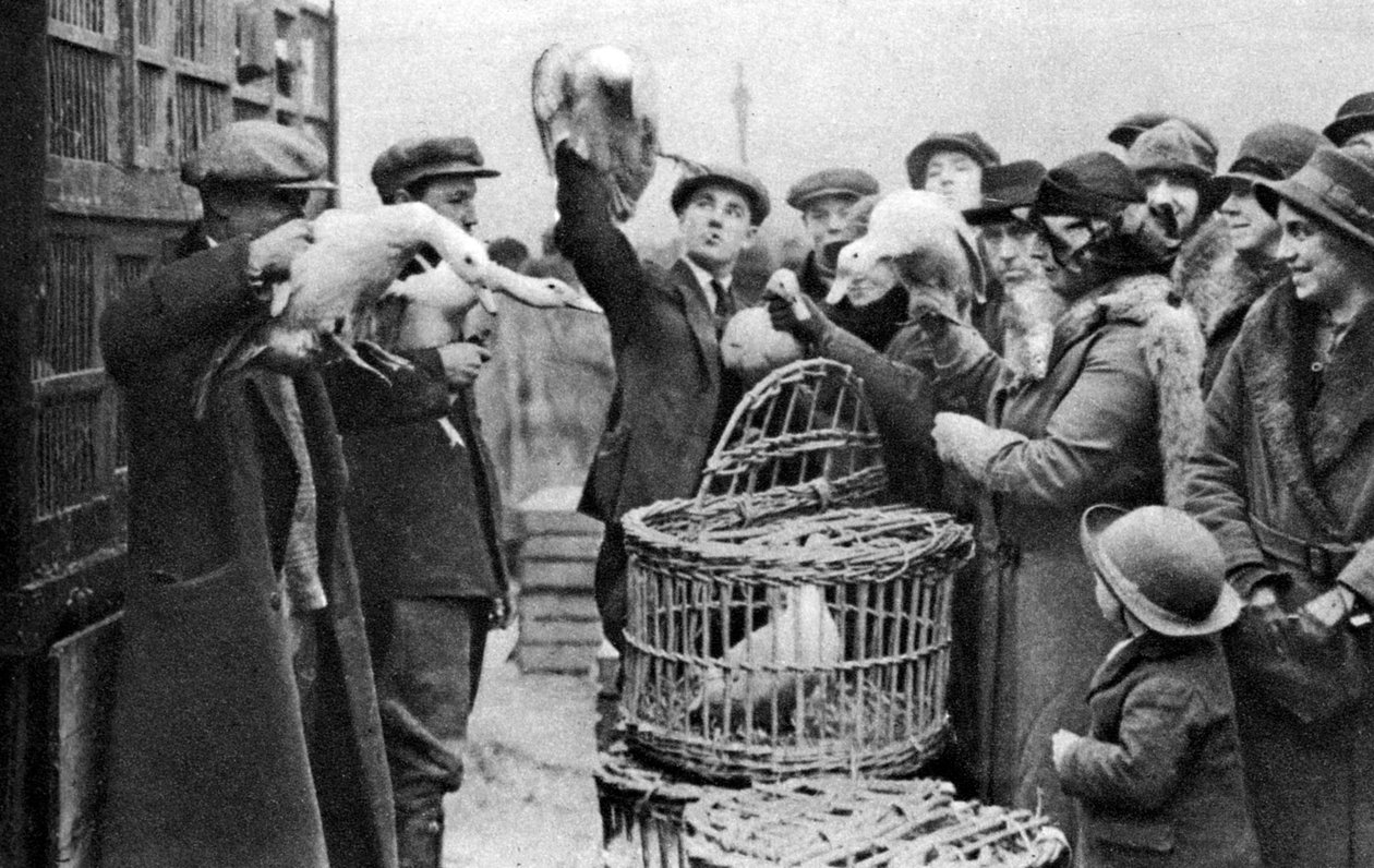 Marchands de volaille, Caledonian Market, Londres, 1926-1927 - Unbekannt