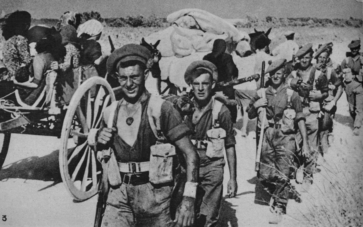 Poussant depuis la tête de pont, 1943-44 - Unbekannt