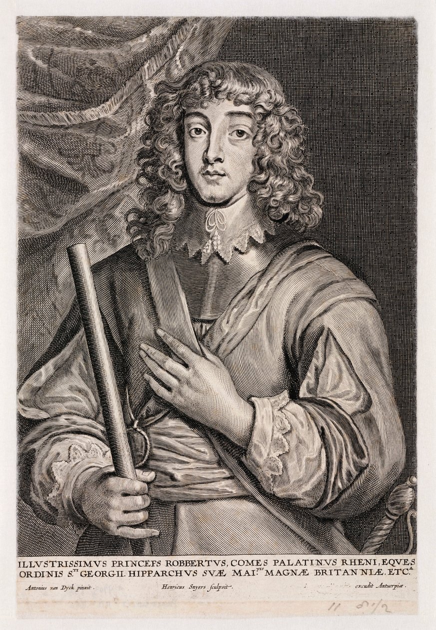Prince Rupert du Rhin, officier de cavalerie, vers 1640 - Unbekannt