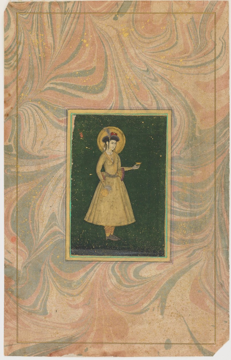 Princesse avec coupe de vin - Unbekannt