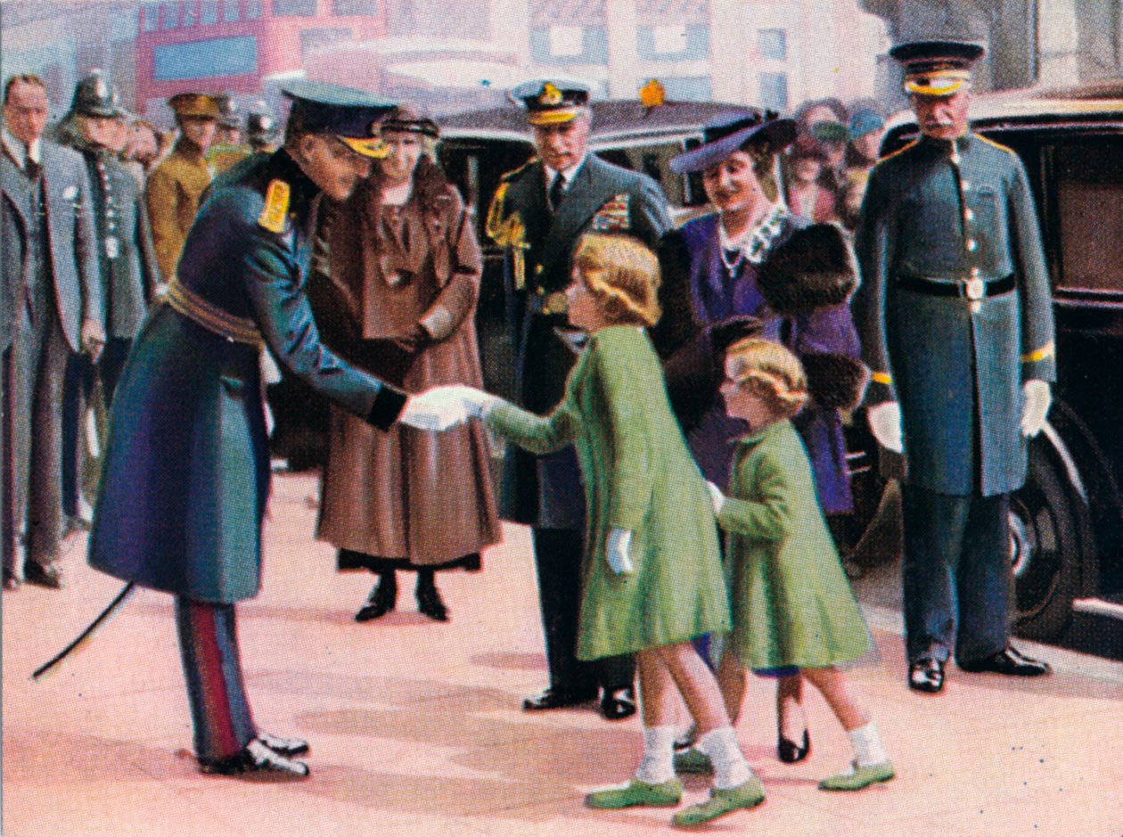 Princesses Elizabeth et Margaret vers 1935 - Unbekannt