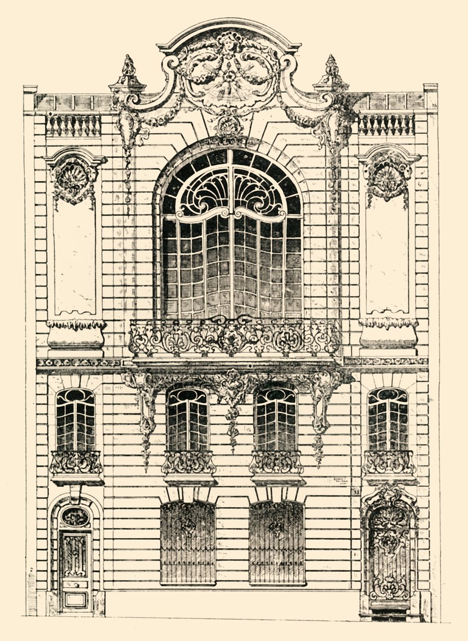 Maison privée à Paris, 1903 - Unbekannt