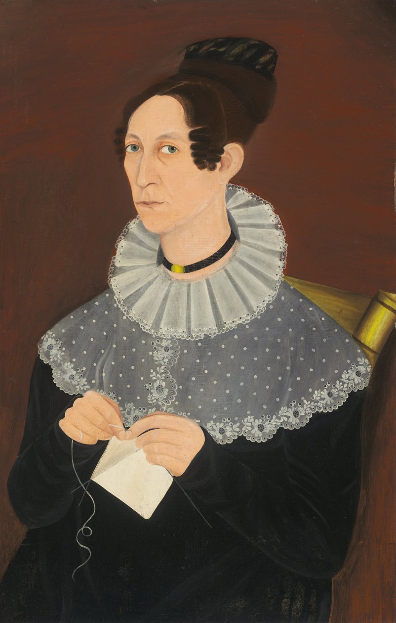 Probablement Sarah Cook Arnold tricotant - Unbekannt