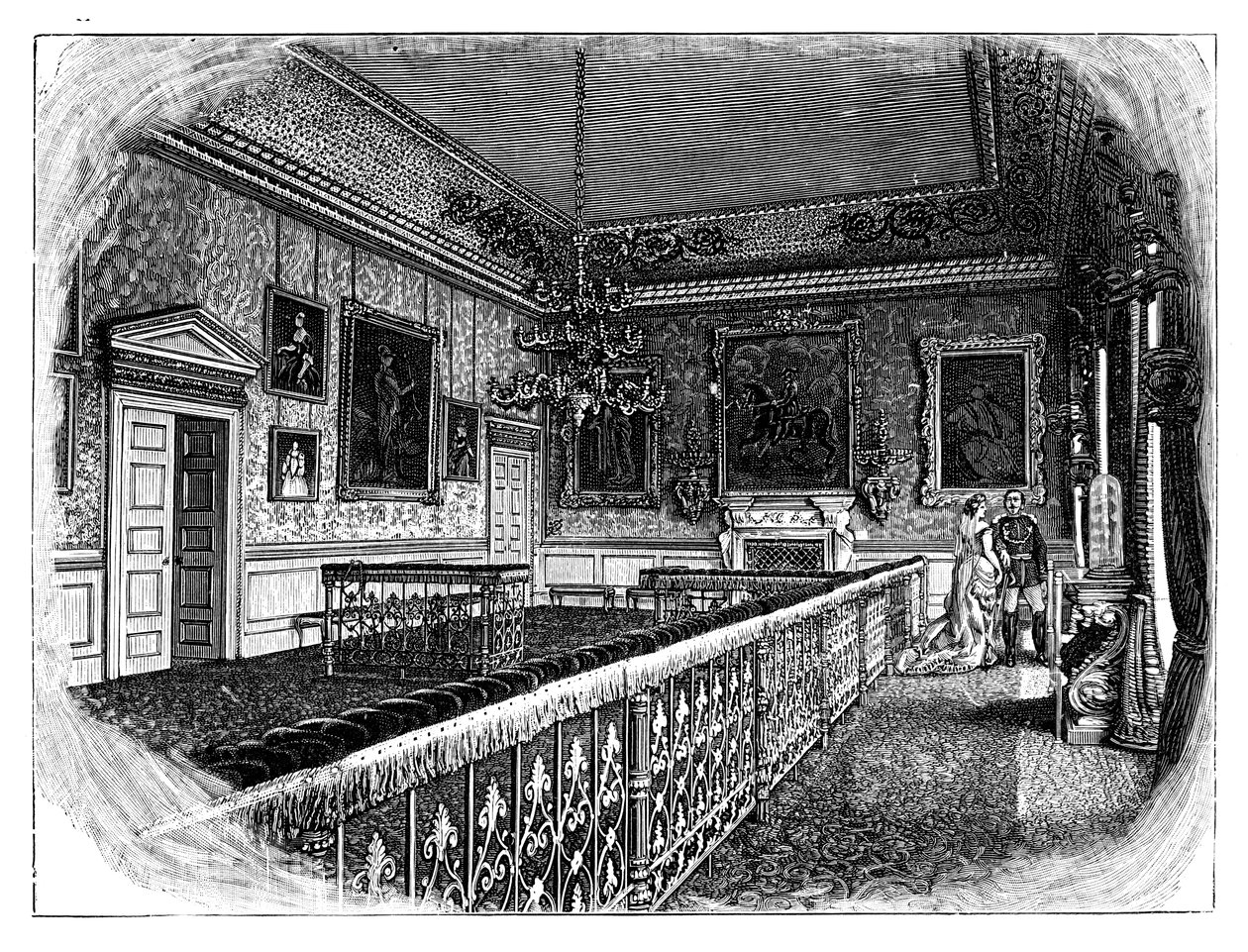 Chambre de la reine Anne, Palais de St James, Londres - Unbekannt