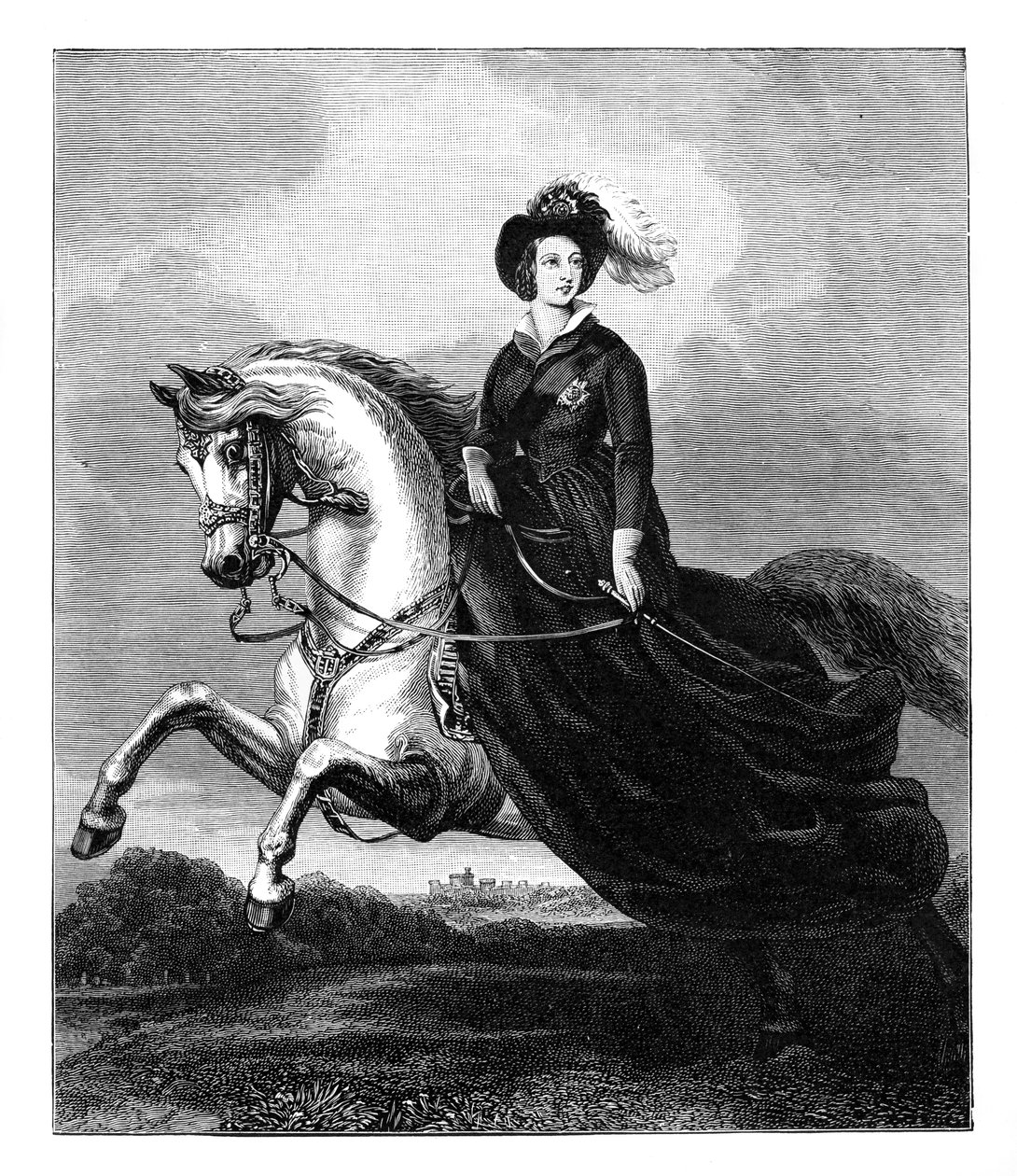 Reine Victoria, vers 1840, fin du 19e siècle - Unbekannt