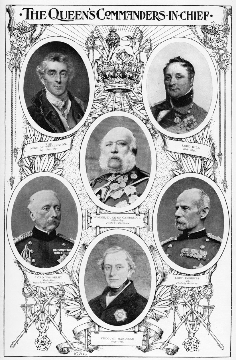 Les commandants en chef de la reine Victoria, 1901 - Unbekannt