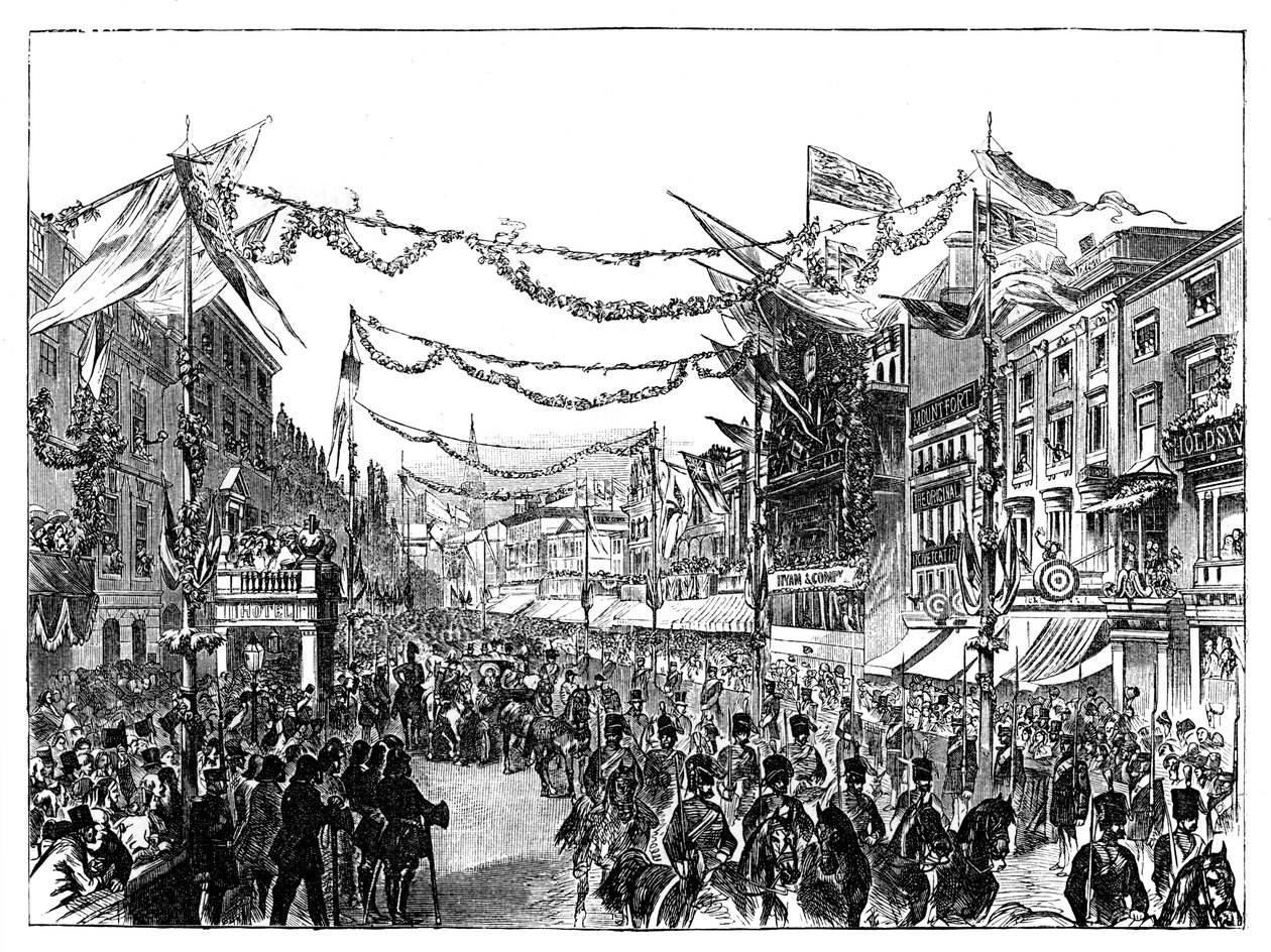 Visite de la Reine Victoria à Birmingham, 1858 - Unbekannt