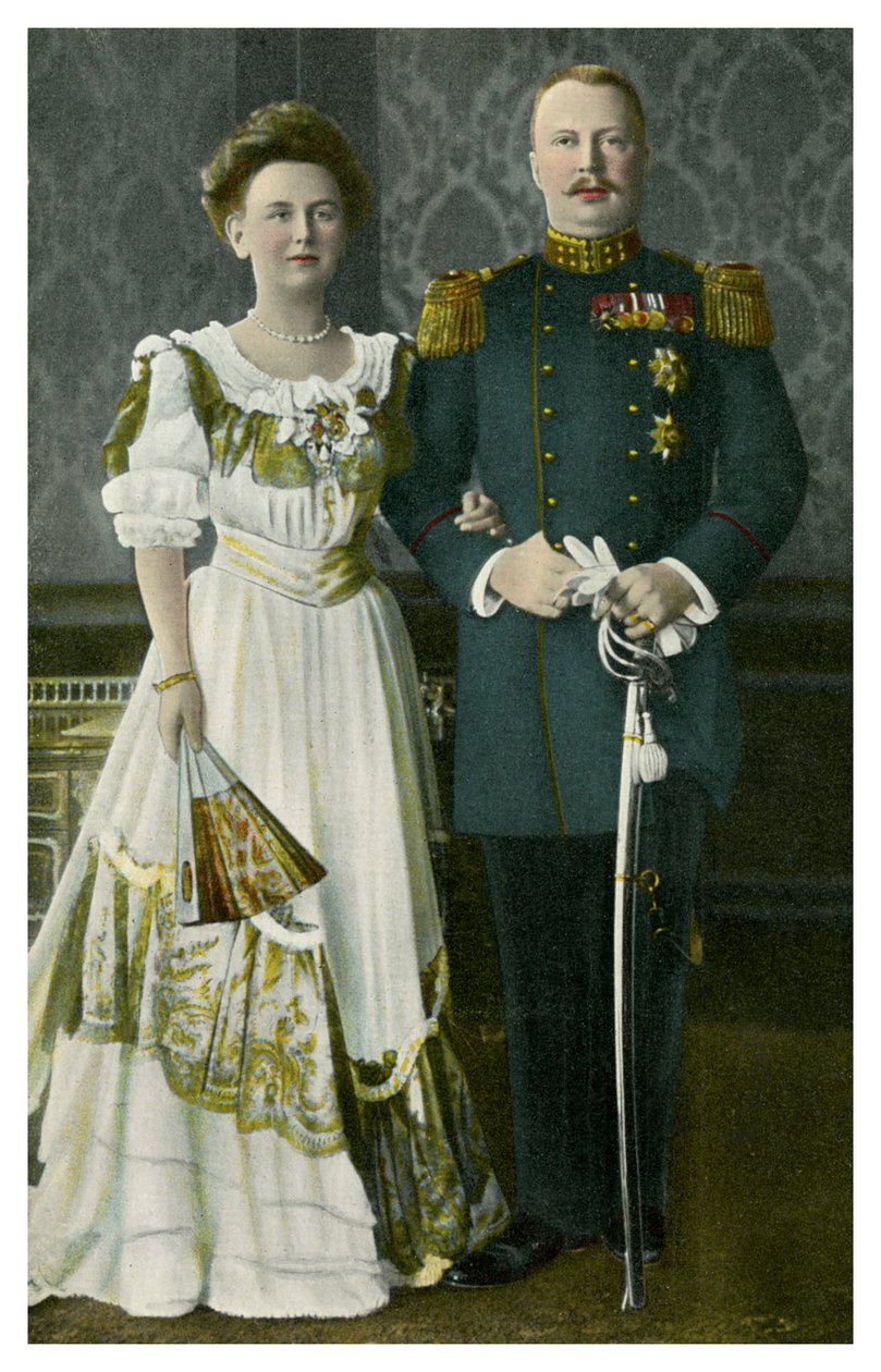 La reine Wilhelmine et le prince Henri des Pays-Bas - Unbekannt