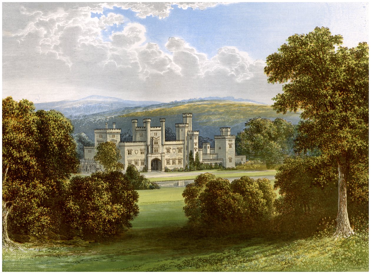 Château de Ravensworth, comté de Durham, résidence du comte de Ravensworth