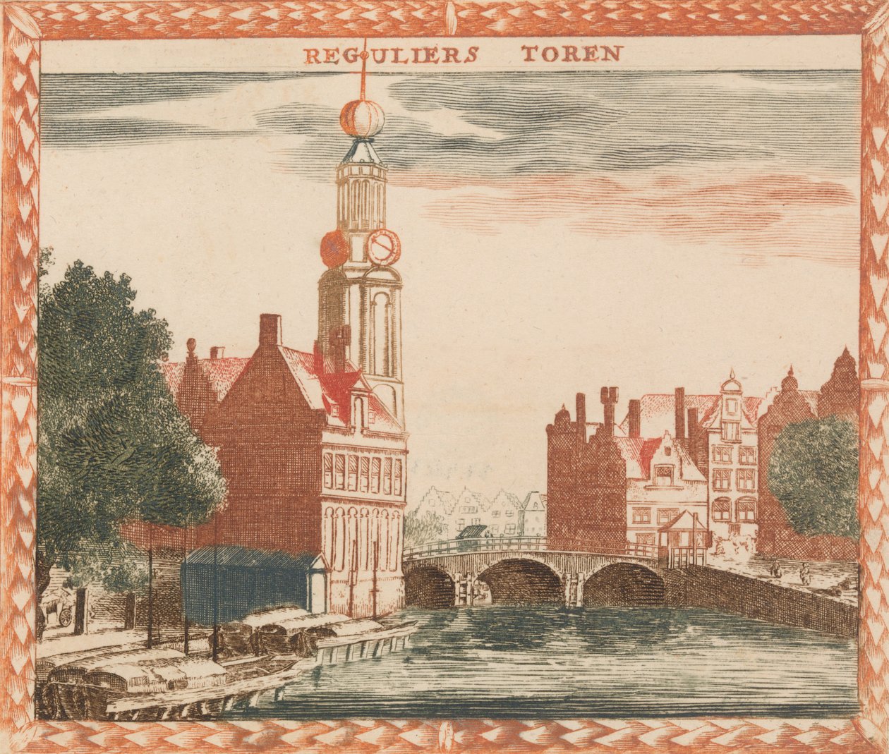 Tour des Réguliers, dans: Tooneel Der Voornaamste Nederlands Huizen, En Lust Hoven, Naar T Lev... - Unbekannt