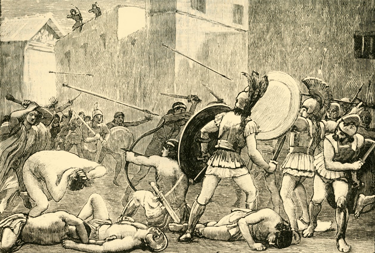 Repousse de Pyrrhus de Sparte - Unbekannt