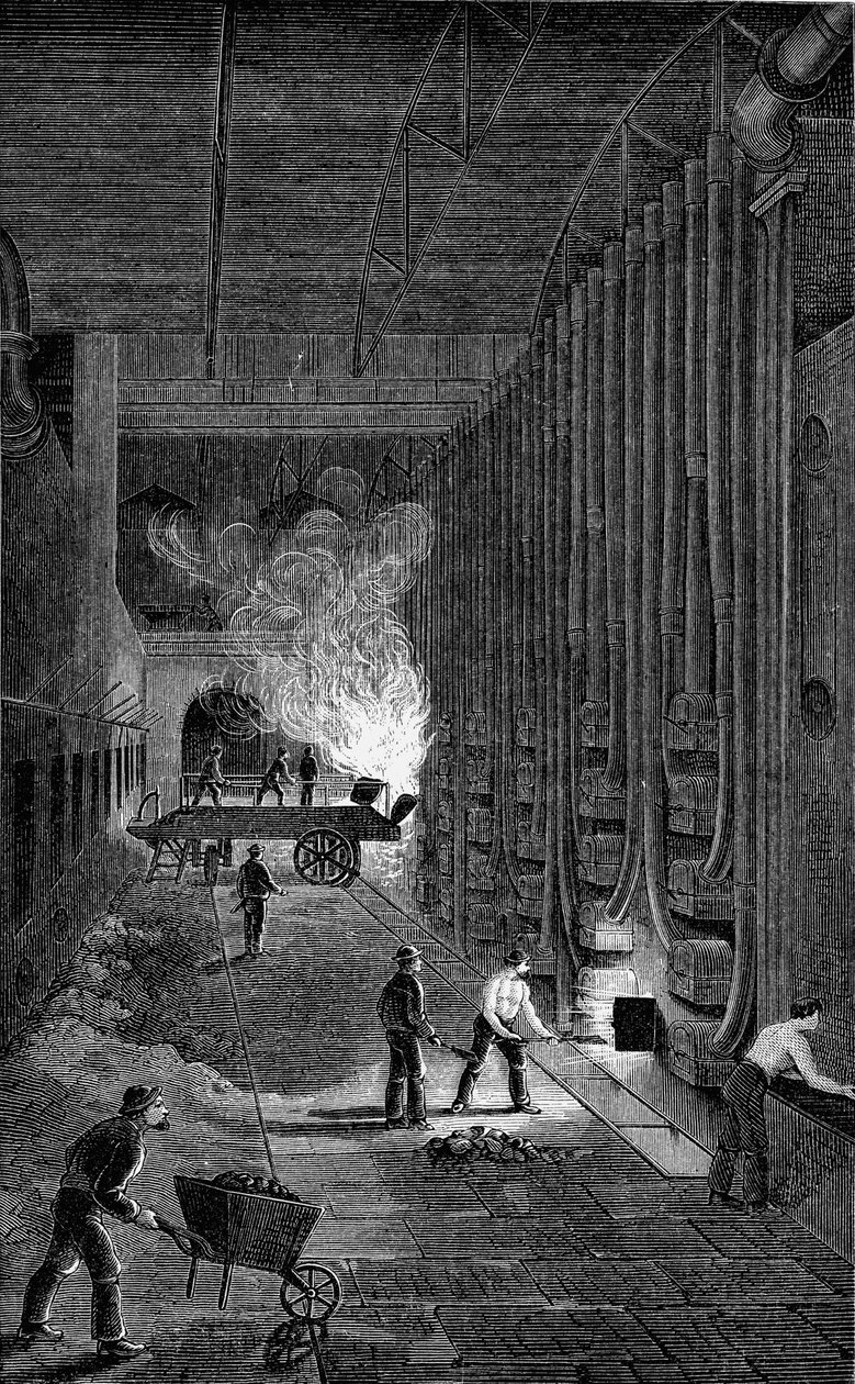 Maison de la Retorte, Imperial Gasworks, Kings Road, Londres, 1876 - Unbekannt