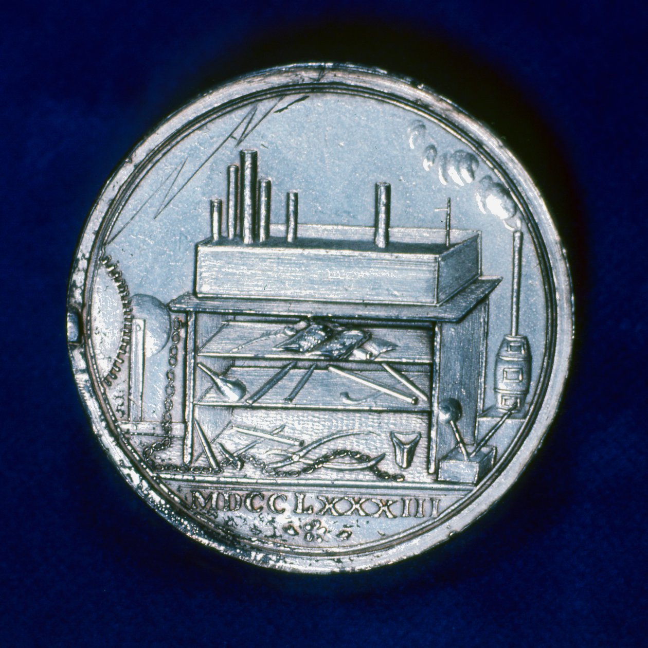 Revers de la médaille commémorative pour Joseph Priestley, chimiste anglais, 1803 - Unbekannt