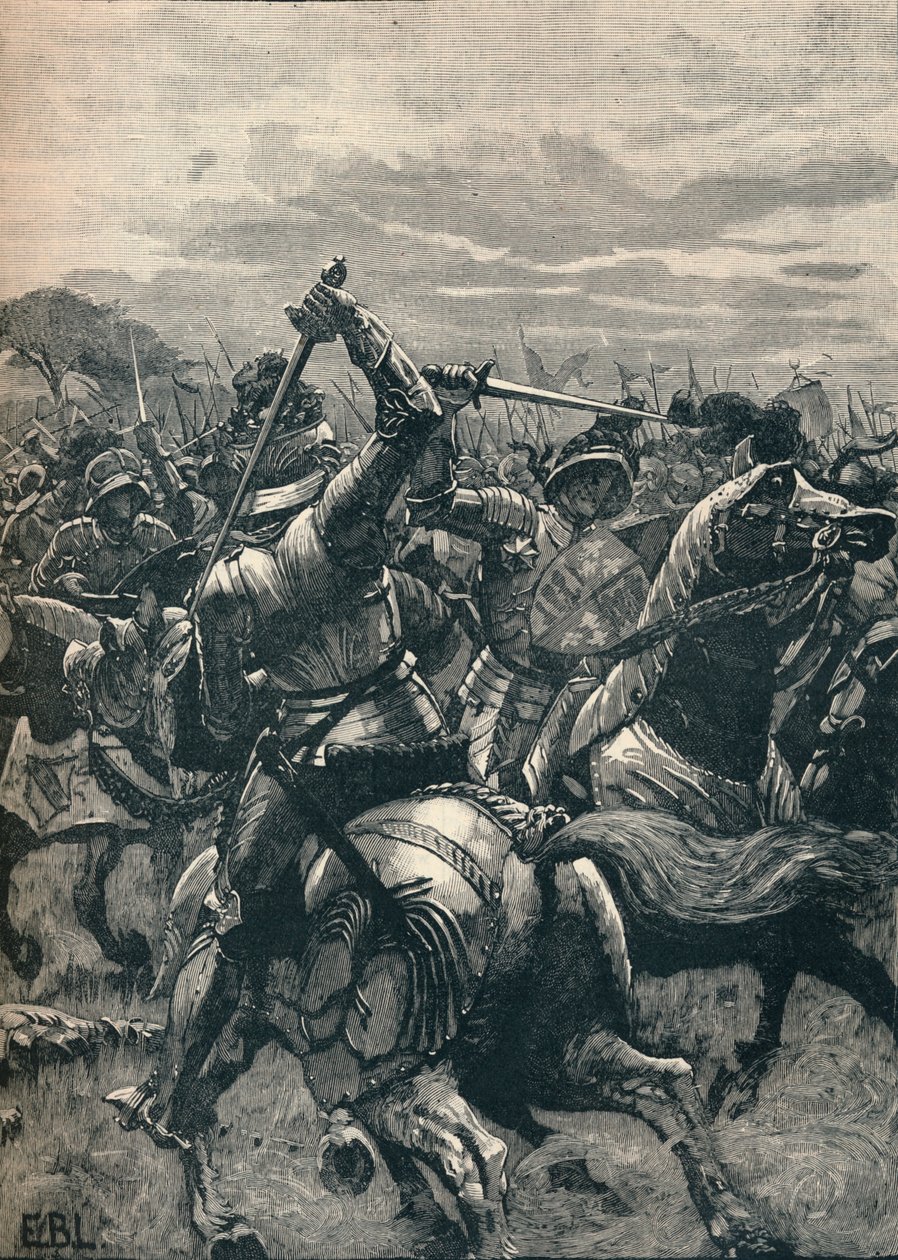Richard III à la bataille de Bosworth - Unbekannt