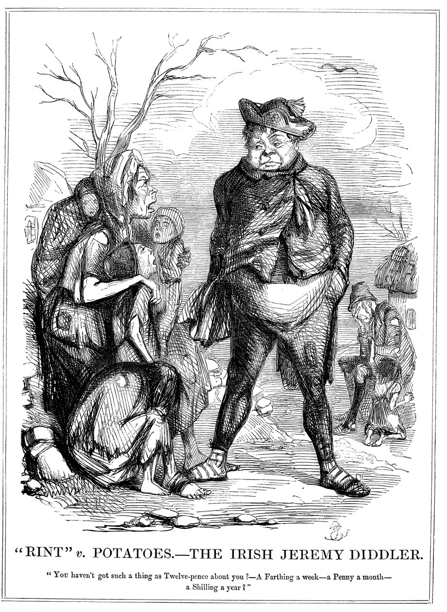 Rint v Potatoes - Le Jeremy Diddler irlandais, 1845 - Unbekannt
