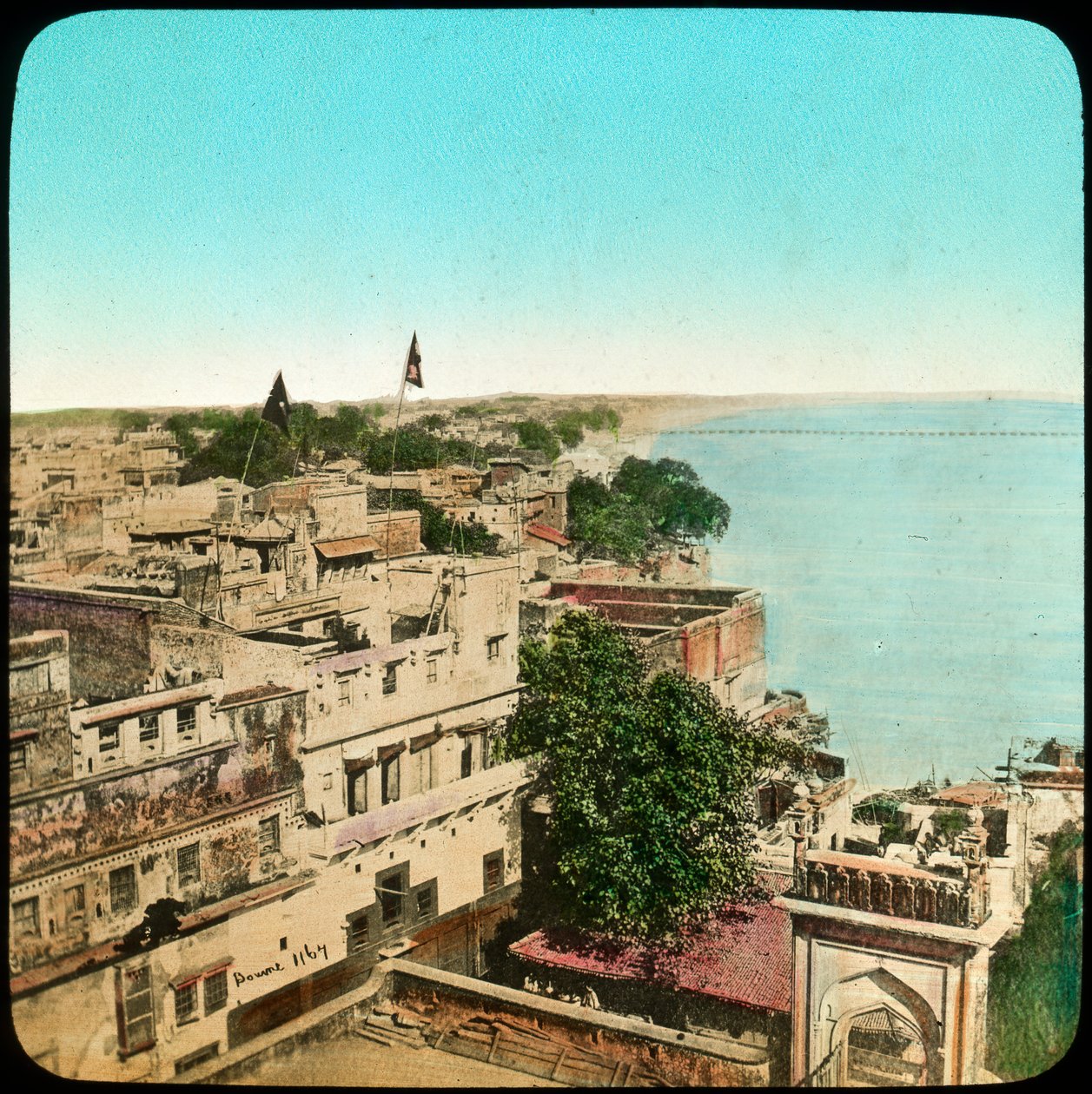 Le Gange depuis la mosquée d