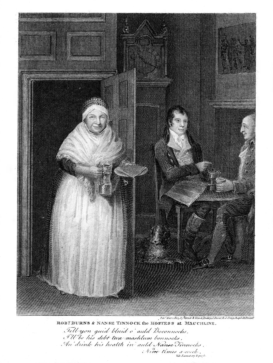 Robert Burns 1759-1796, poète écossais, 1805 - Unbekannt