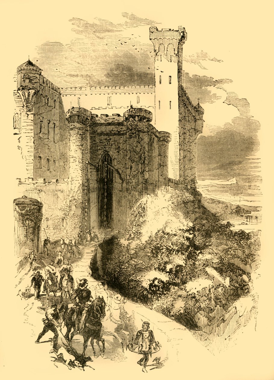 Robert de Normandie au château du comte de Conversano, vers 1890 - Unbekannt