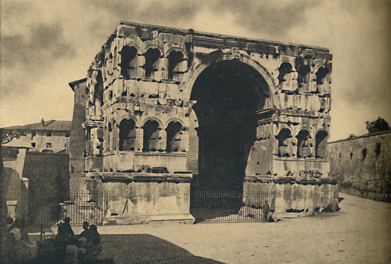 Rome - Arc de Janus Quadrifrons dans le Forum Boarium, 1910 - Unbekannt