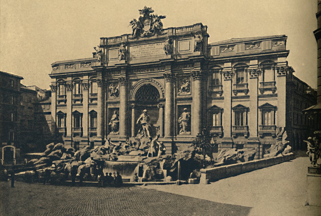 Rome - Fontaine de Trevi, 1910 - Unbekannt