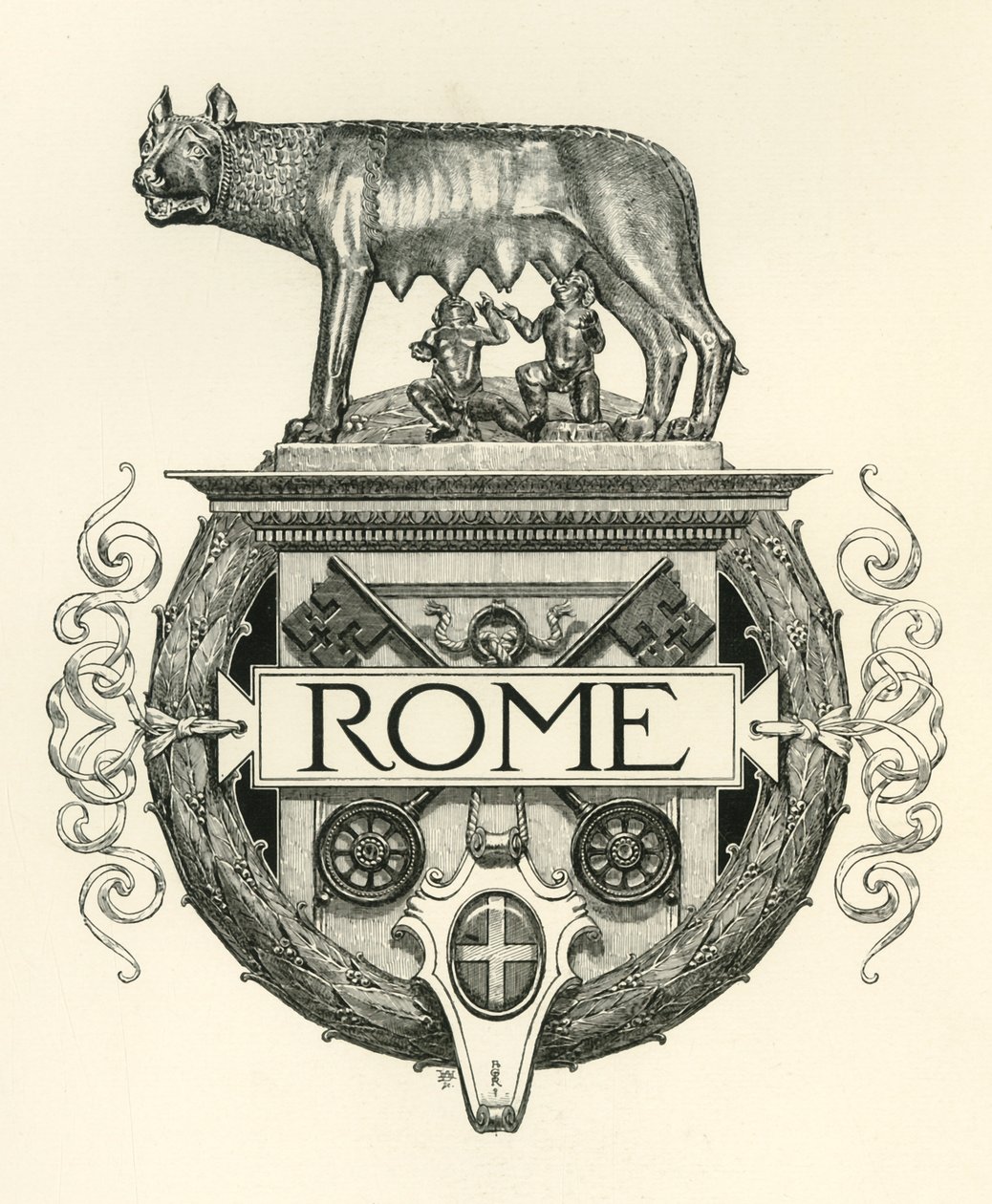 Rome, fin du XIXe-début du XXe siècle - Unbekannt