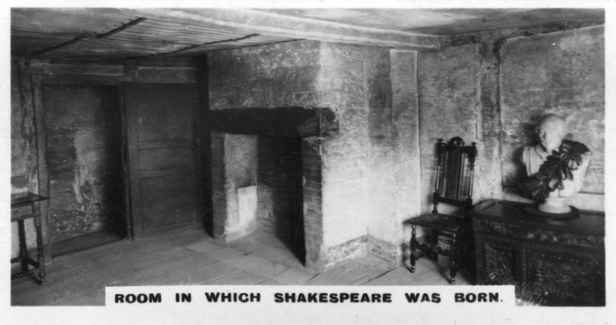 Chambre où Shakespeare est né, vers 1920 - Unbekannt