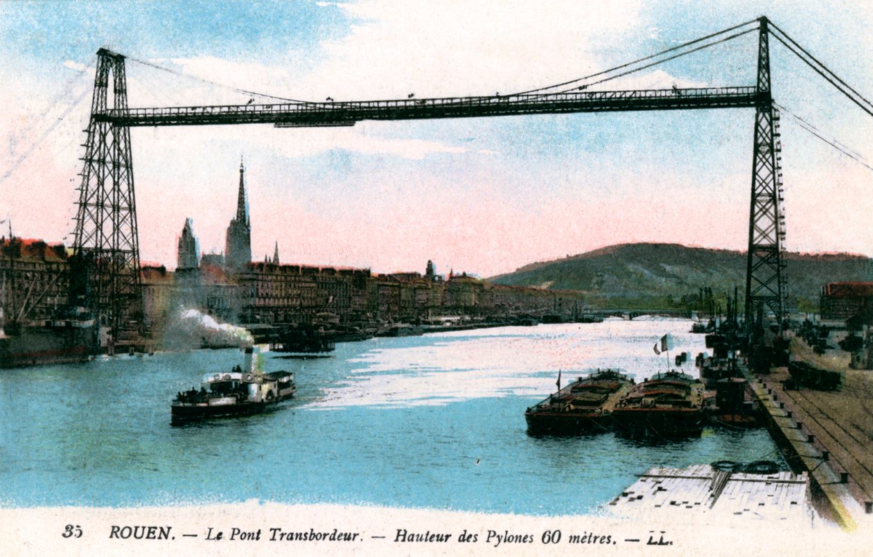 Rouen, Le Pont Transbordeur, 20ème siècle - Unbekannt