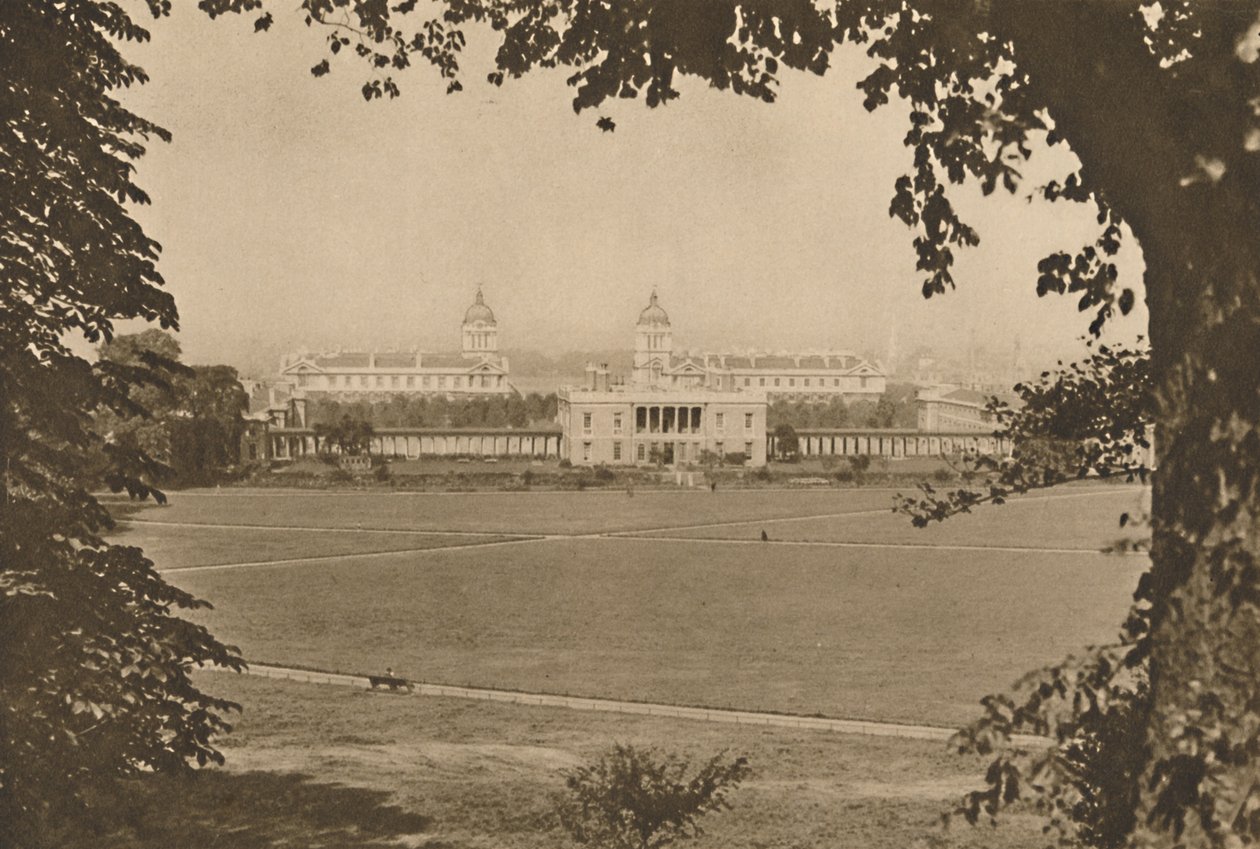 Collège naval royal à Greenwich, ancien hôpital pour marins handicapés, c1935 - Unbekannt
