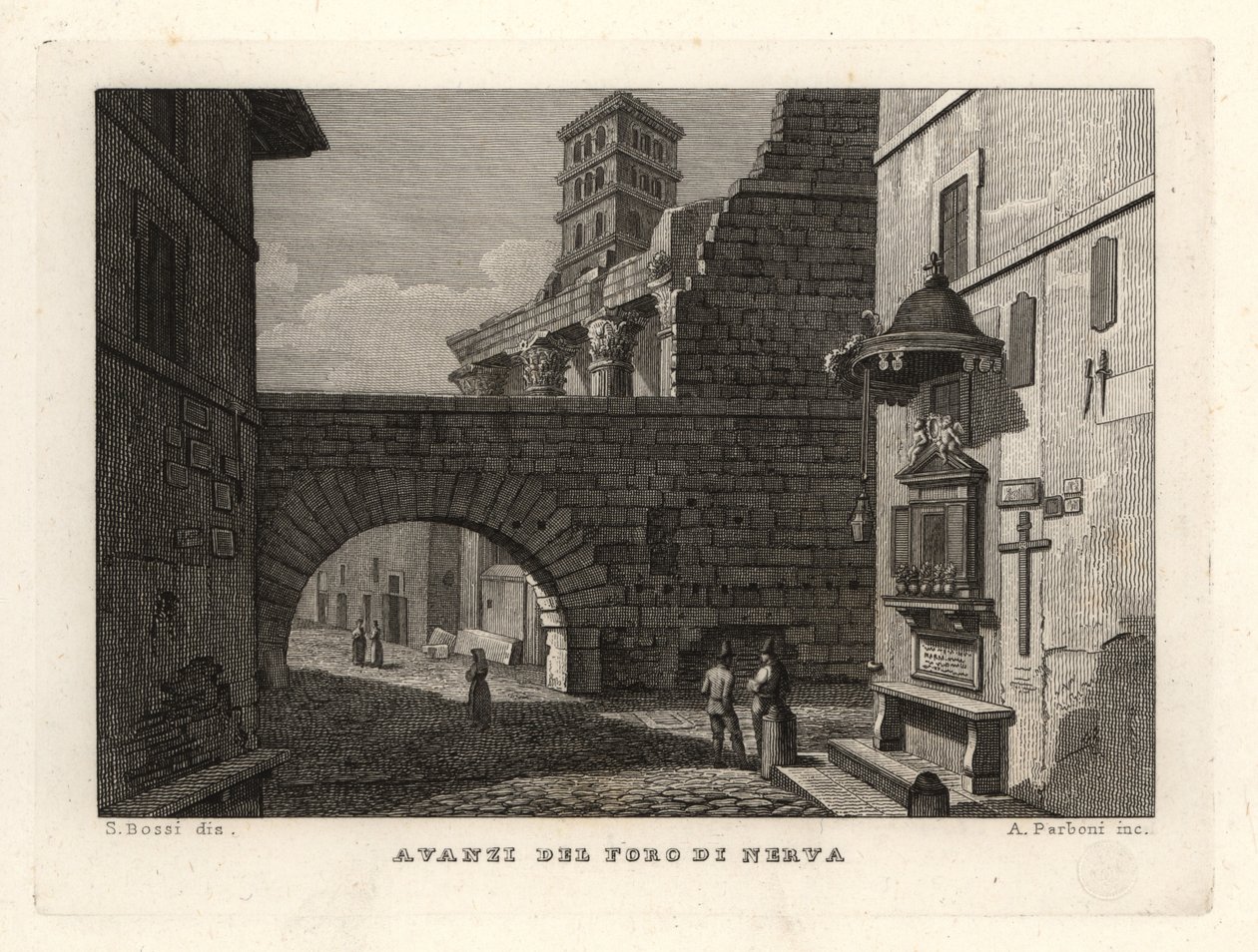 Ruines du Forum de Nerva, Rome - Unbekannt